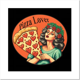 Pizza lover Posters and Art
